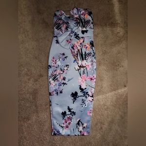 Floral Bodycon tube dress Size 6